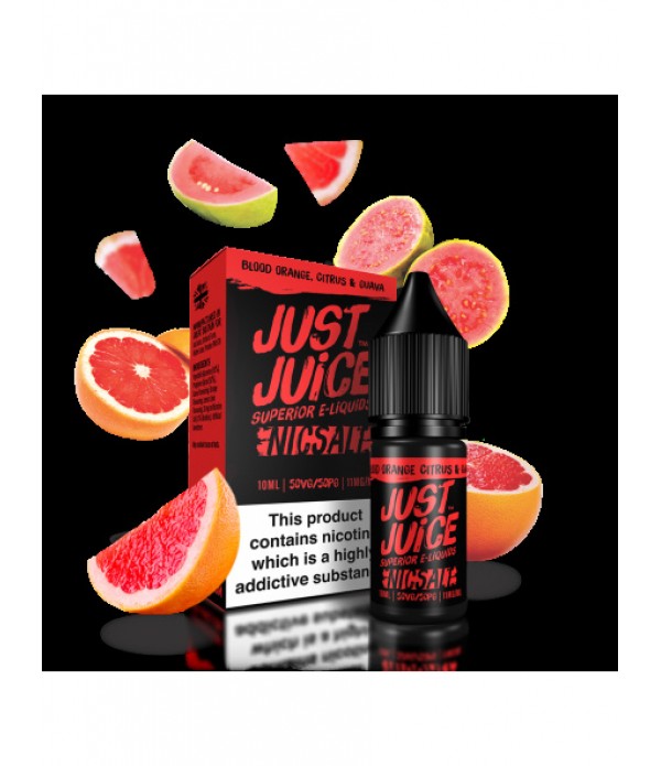 Just Juice-Blood Orange Citrus& Guave NicSalt ...