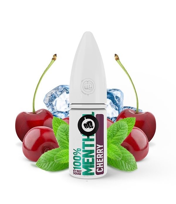 RIOT SQUAD 100% Menthol Cherry Hybrid Nikotinsalz ...