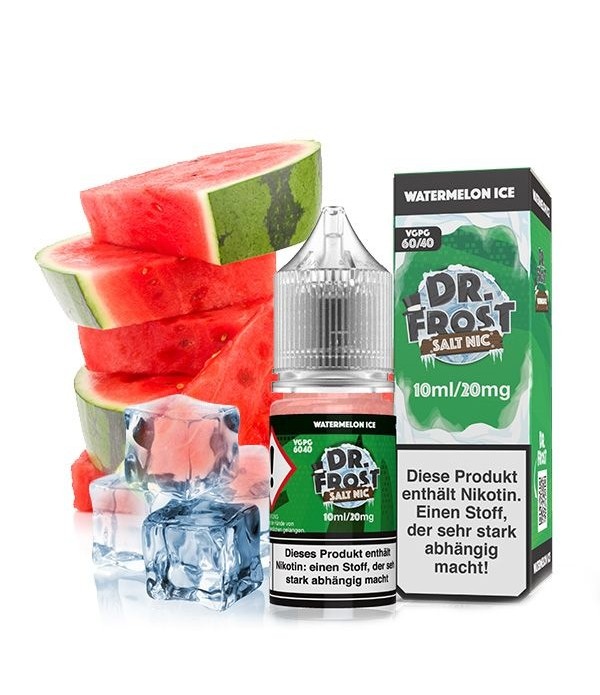 Dr Frost-Watermelon Ice  Nikotinsalz Liquid 10ml/20mg