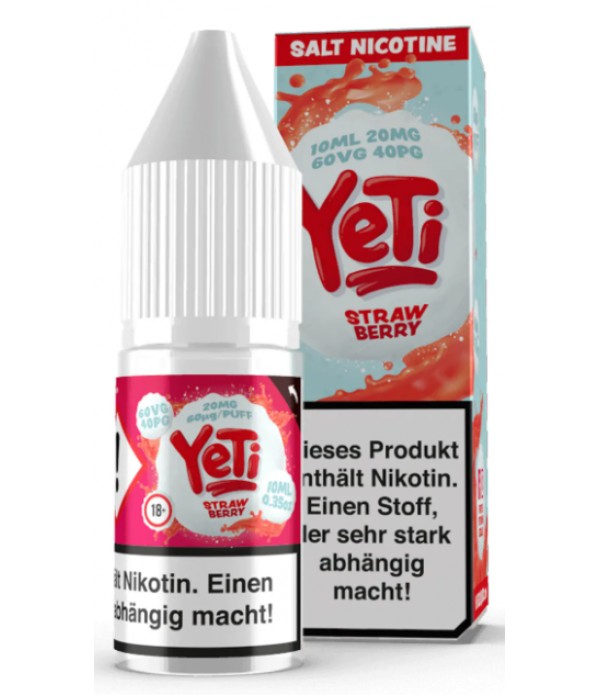 Strawberry - Yeti Nikotinsalz - 10ml