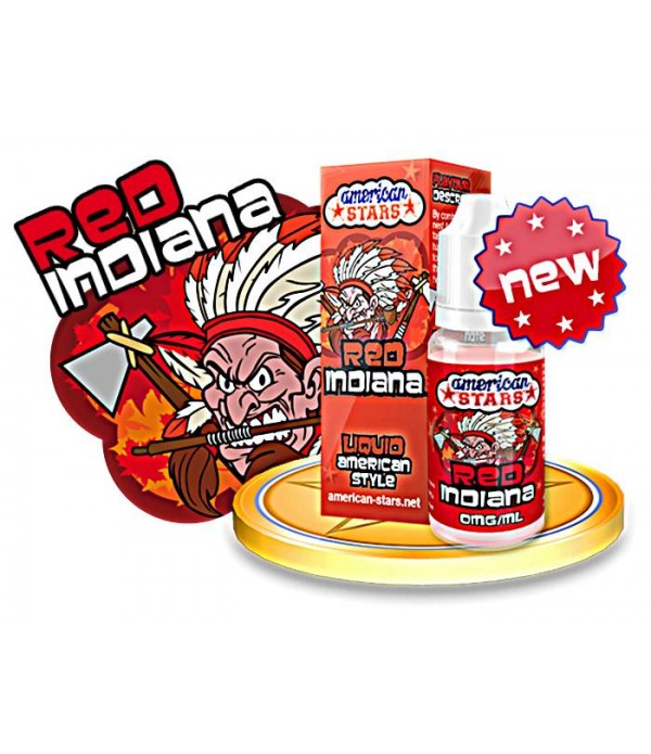 American Stars RED INDIANA (Tabakgeschmack) E-Liquids