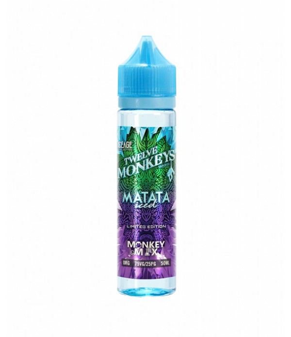 12 Monkeys - Matata Iced - 75 VG 50ML E-Liquid | E-Liquids & Dampfer Shop