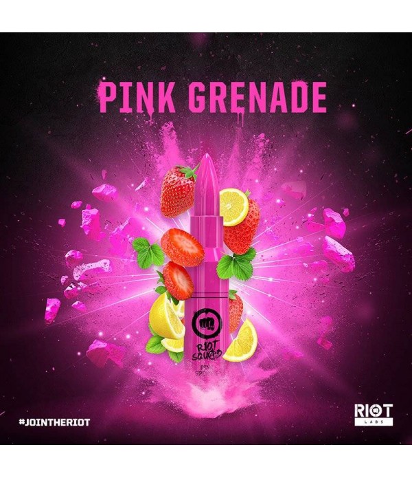 Riot Squad - Pink Grenade E-Liquid 50ml | OxyZIG E...