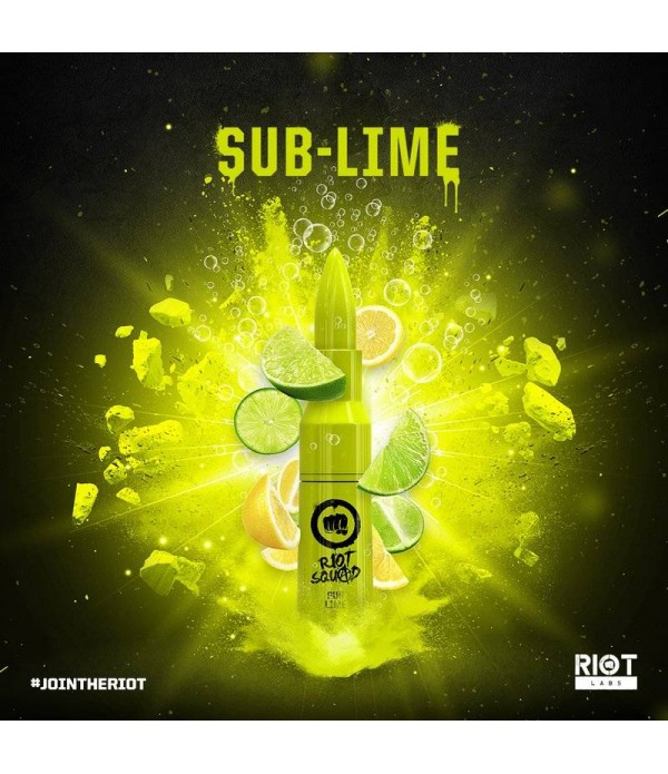 Riot Squad - Sub Lime E-Liquid 50ml | OxyZIG E-Liquids & Vape Shop