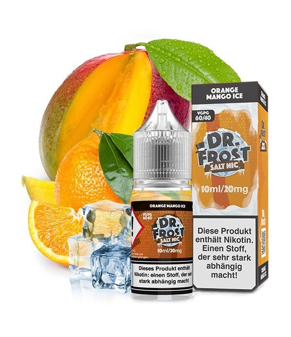 Dr. Frost - Orange Mango Ice Nikotinsalz 10ml E-Li...