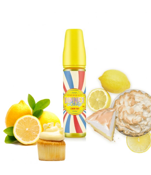 Vape Dinner Lady - Lemon Tart 50ml Liquid