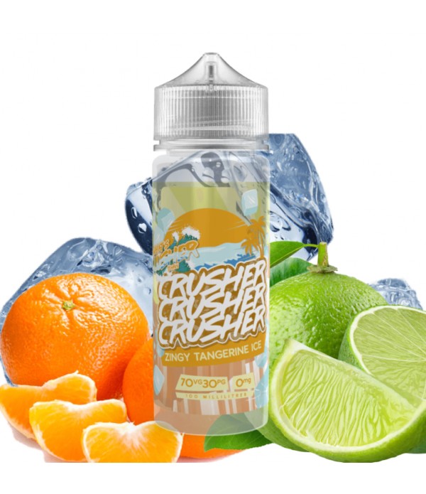 Crusher E-Liquid - Zingy Tangerine Ice 100 ml