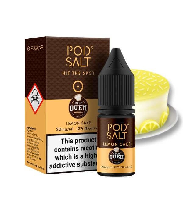 Pod Salt Fusion - Lemon Cake Nikotinsalz Liquid