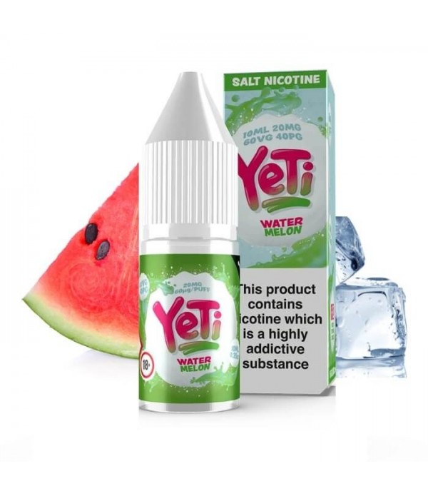 Yeti Nikotinsalz - Watermelon 20mg Salt Nic E-Liquid