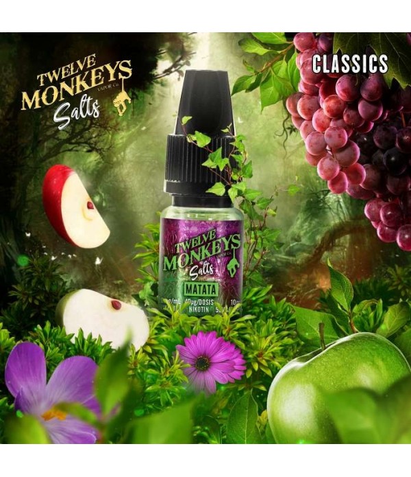 12 Monkeys - Matata 10ml Nikotinsalz Liquid 20mg und 10mg