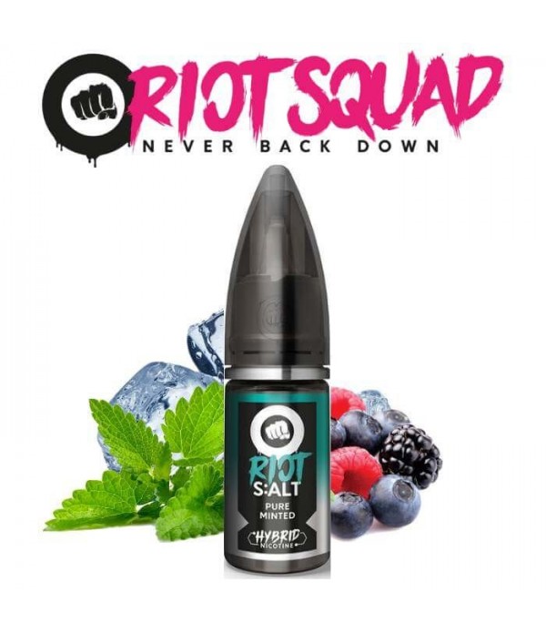 Riot Salt - Pure Minted - Hybrid Nic Salt - 10ml