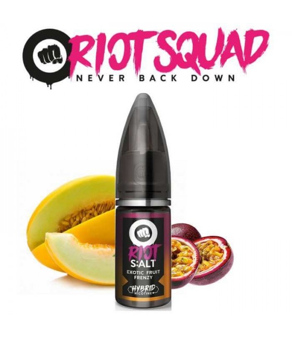 Riot Salt - Exotic Fruit Frenzy - Hybrid Nic Salt - 10ml