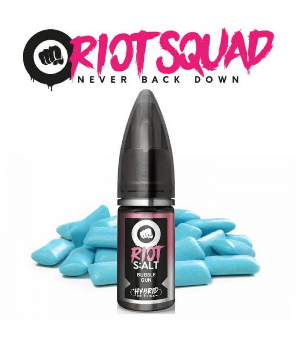 Riot Salt - Bubblegun - Hybrid Nic Salt - 10ml