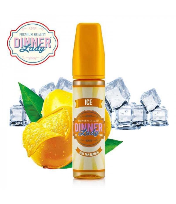 Dinner Lady Ice - Sun Tan Mango Ice 50ml E-Liquid