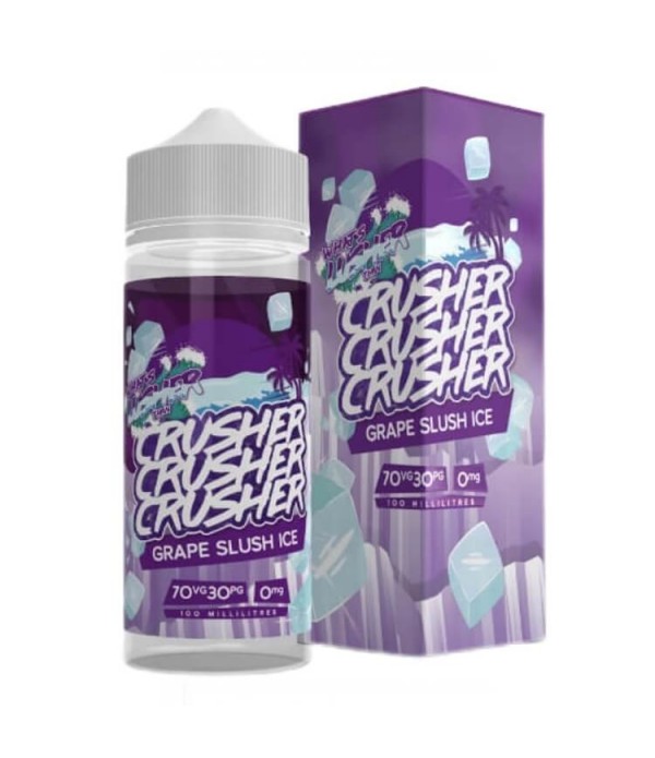 Crusher E-Liquid - Grape Slush Ice 100ml