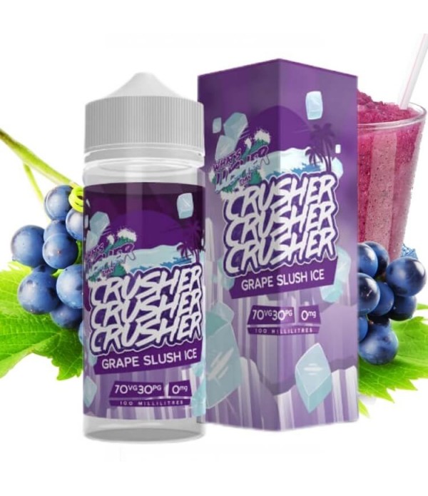 Crusher E-Liquid - Grape Slush Ice 100ml