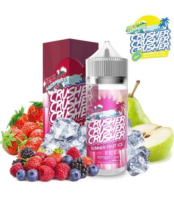 Crusher E-Liquid - Summer Fruit Ice 100ml