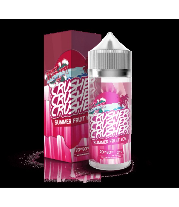 Crusher E-Liquid - Summer Fruit Ice 100ml