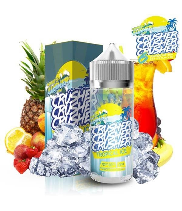 Crusher E-Liquid - Tropical Ice 100ml