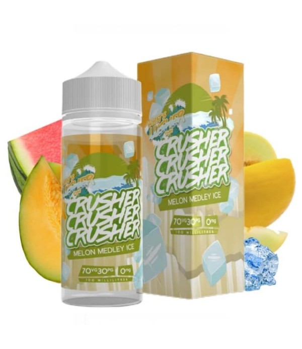 Crusher E-Liquid - Melon Medley Ice 100ml