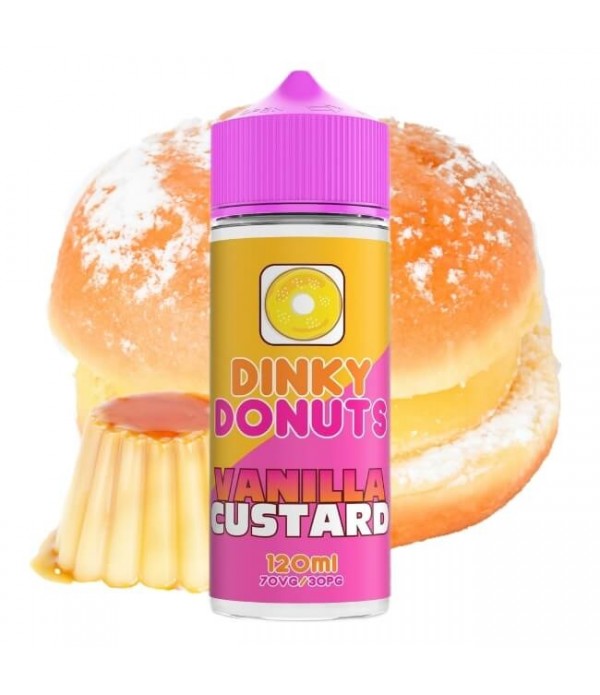 Dinky Donuts - Vanilla Custard 100ml E-Liquid