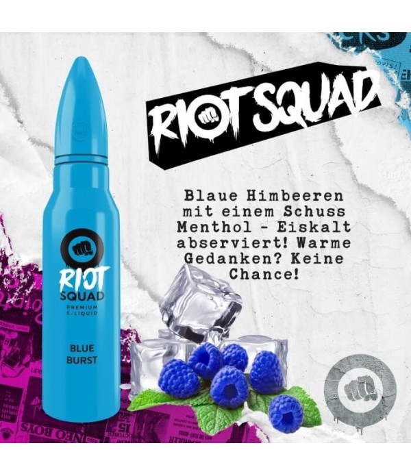 Riot Squad - Blue Burst 50ml E-Liquid