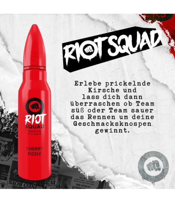 Riot Squad - Cherry Fizzle 50ml E-Liquid