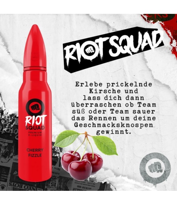 Riot Squad - Cherry Fizzle 50ml E-Liquid