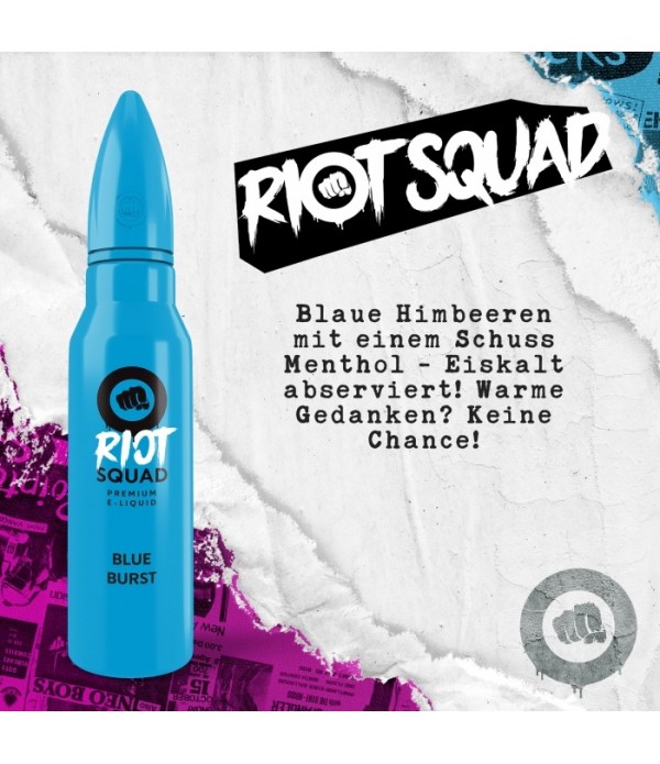 Riot Squad - Blue Burst 50ml E-Liquid