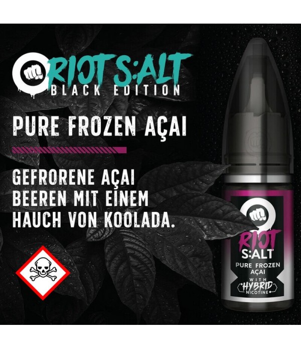 Riot Salt - Hybrid Nicotine - Black Edition - Pure...