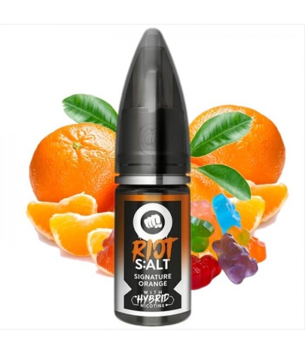 Riot Salt - Hybrid Nicotine - Black Edition - Signature Orange - 10ml