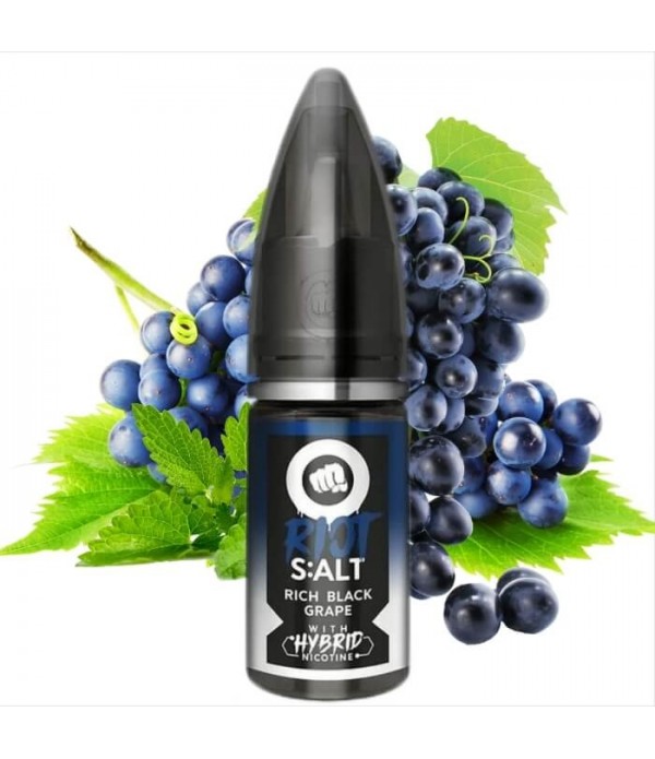 Riot Salt - Hybrid Nicotine - Black Edition - Rich Black Grape - 10ml