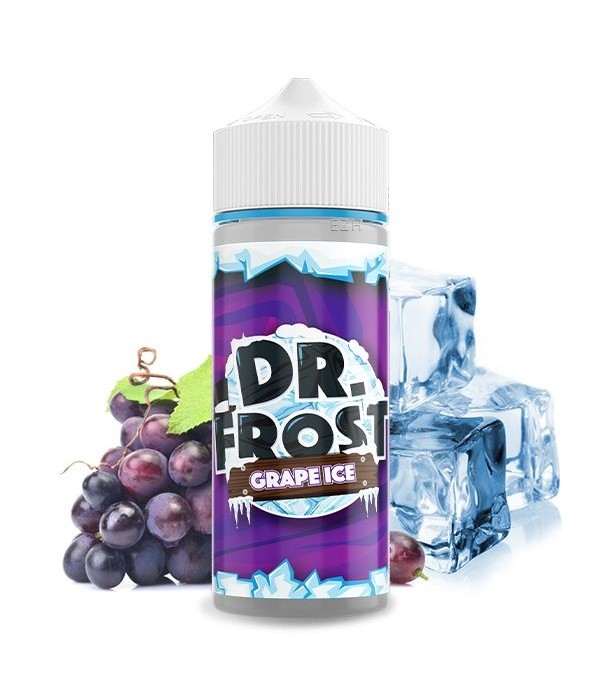 DR. FROST Grape Ice Liquid 100 ml in einer 120ml F...