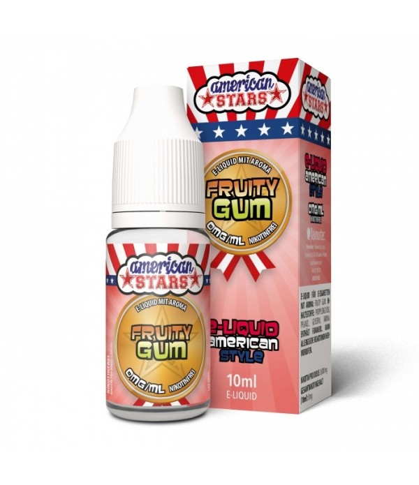 American Stars FRUITY GUM 10 ml Liquid