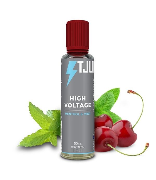 T-Juice-Menthol And Mint-High Voltage  50 ml Liqui...