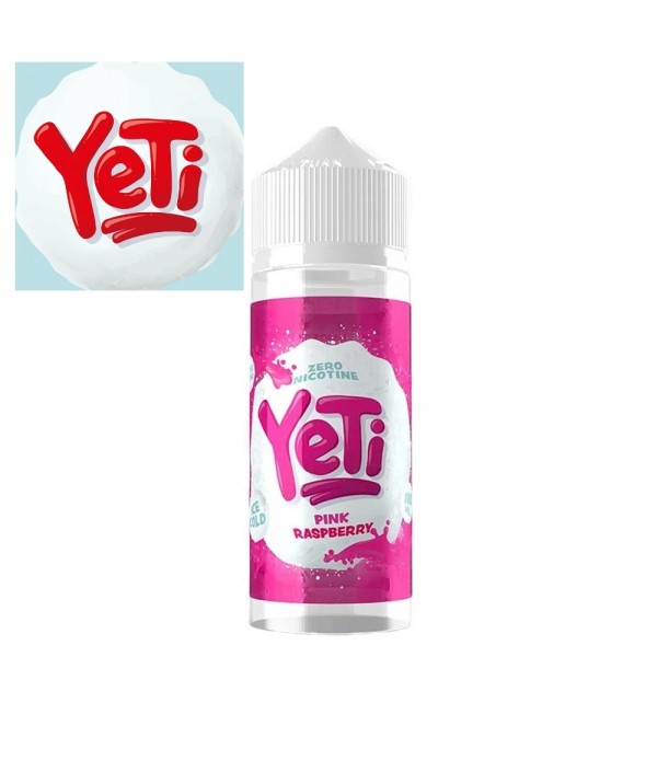 YETI-ICE COLD-PINK RASPBERRY E-LIQUID 100 ML