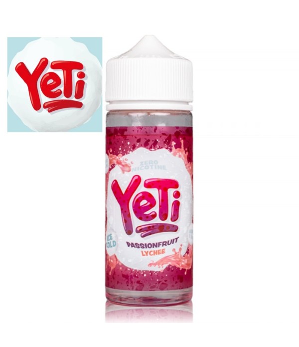 YETI -ICE COLD-PASSIONFRUIT LYCHEE E-LIQUID 100 ML