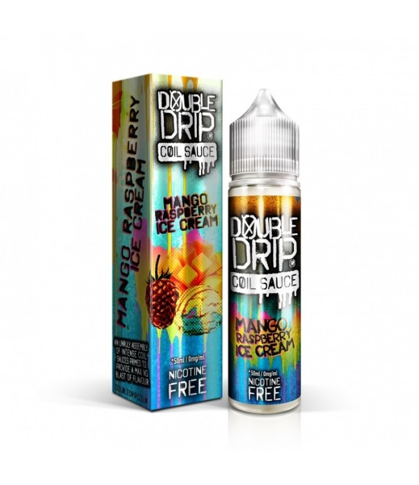 Double Drip Liquid-Mango Raspberry Icecream50ml Shortfill