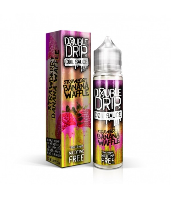 Double Drip Liquid-Strawberry Banana Waffle 50ml Shortfill