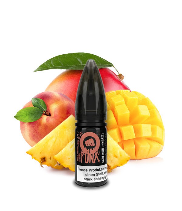 RIOT SQUAD PUNX Mango, Pfirsich und Ananas Nikotinsalz Liquid 10 ml