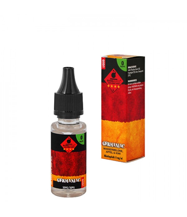 Bang Juice - Germaniac E-Zigaretten Liquid 10 ml