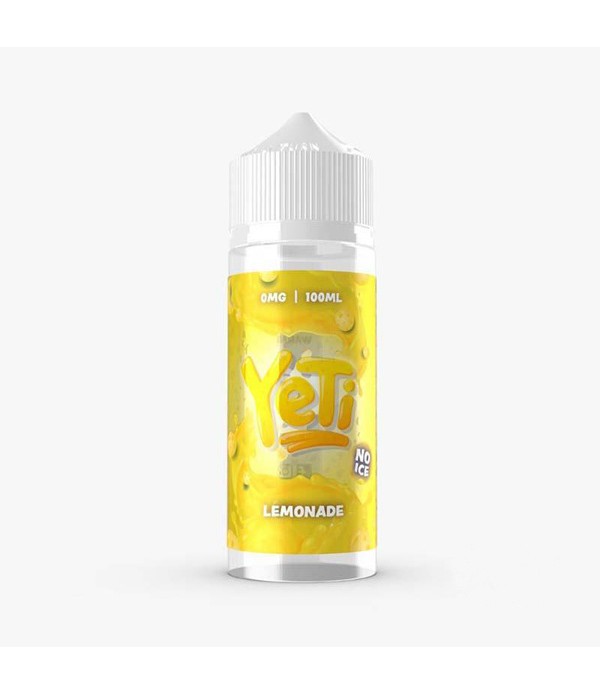 Lemonade - No Ice 100ml Shortfill Liquid by Yeti