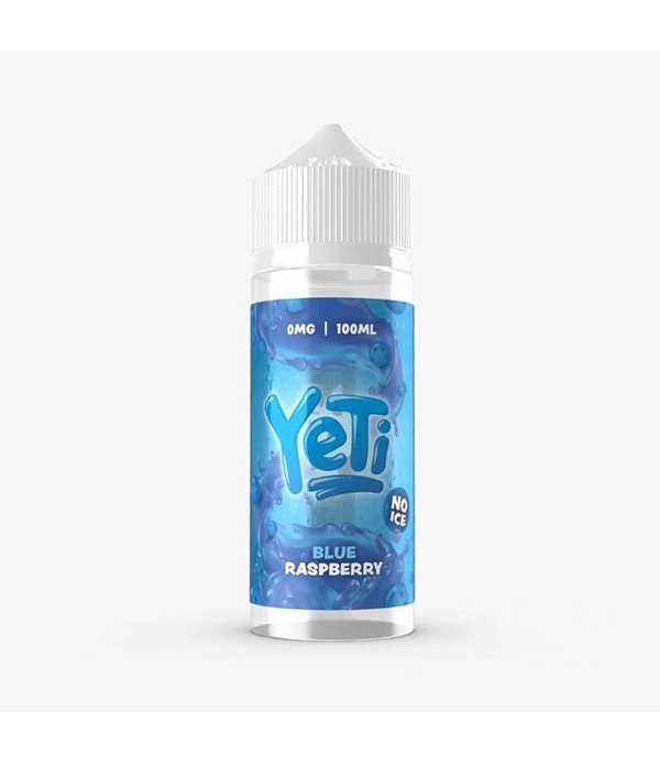 Blue Raspberry - No Ice 100ml Shortfill Liquid by YeTi