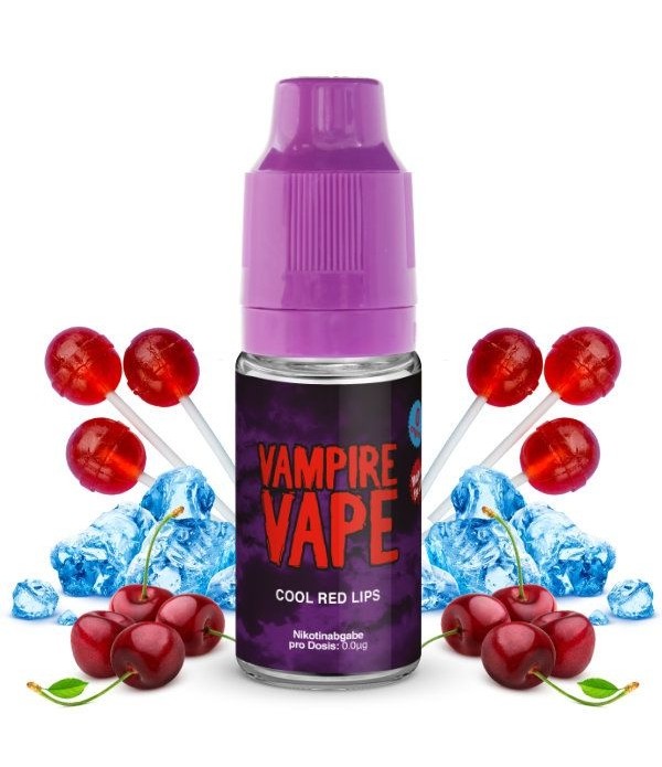 VAMPIRE VAPE- COOL RED LIPS Liquid 10ML