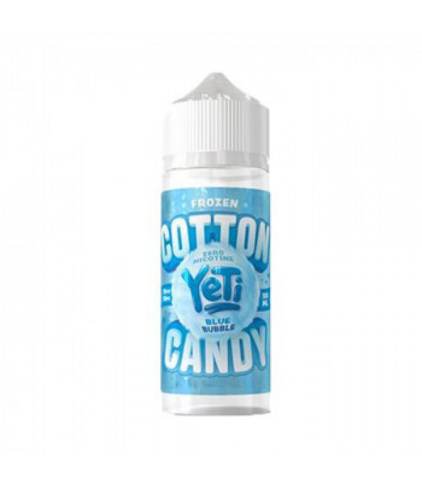 YETI-Cotton Candy Frozen Blue Bubble 100ml Shortfi...