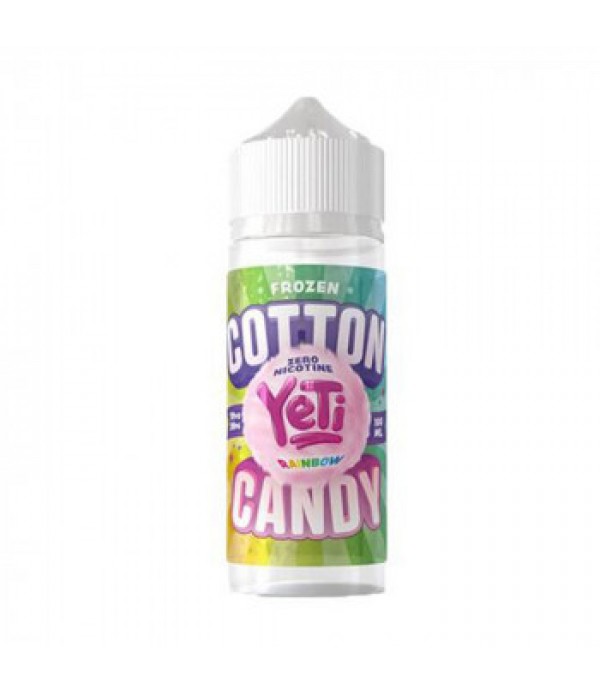 YETI-Cotton Candy Frozen Rainbow 100ml Shortfill L...