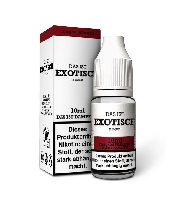 Das ist Dampfen-  Exotisch   E Zigaretten  Liquid 10 ML