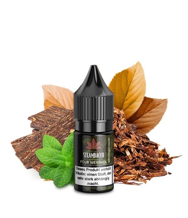 STEAMBACCO - Four Menthol Nikotinsalz Liquid  18 m...