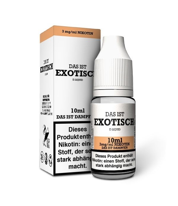 Das ist Dampfen-  Exotisch   E Zigaretten  Liquid 10 ML