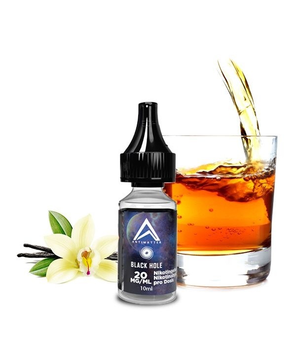 Neue Nikotinsalz- Antimatter- Black  Hole -Liquid für E-Zigaretten 20mg/ml